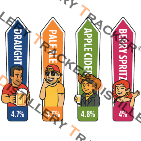 Kegland Bishop Beer Tap Cider Pale Ale Spritz Label